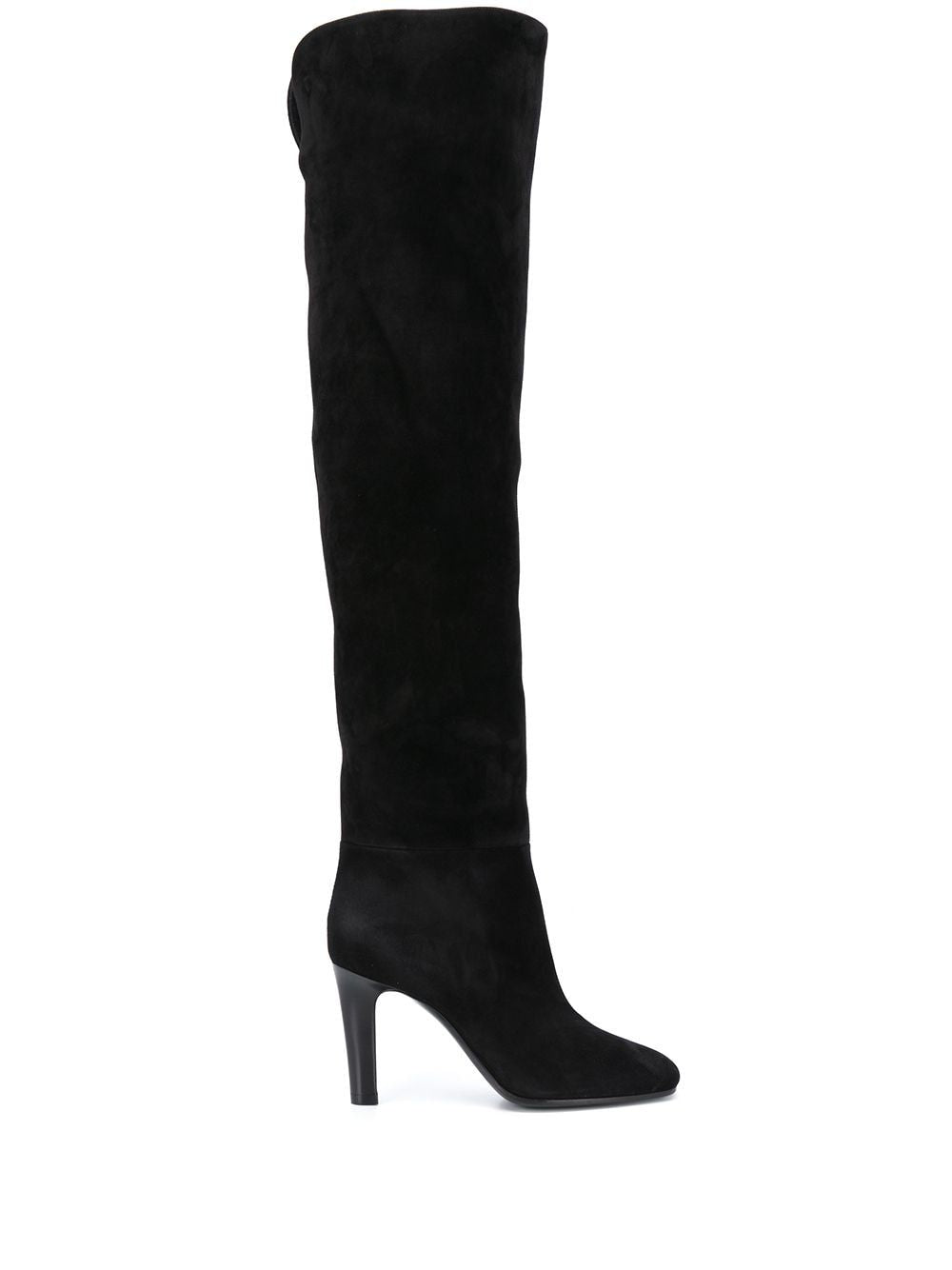 SAINT LAURENT Jane 90 Boots - Cashmere