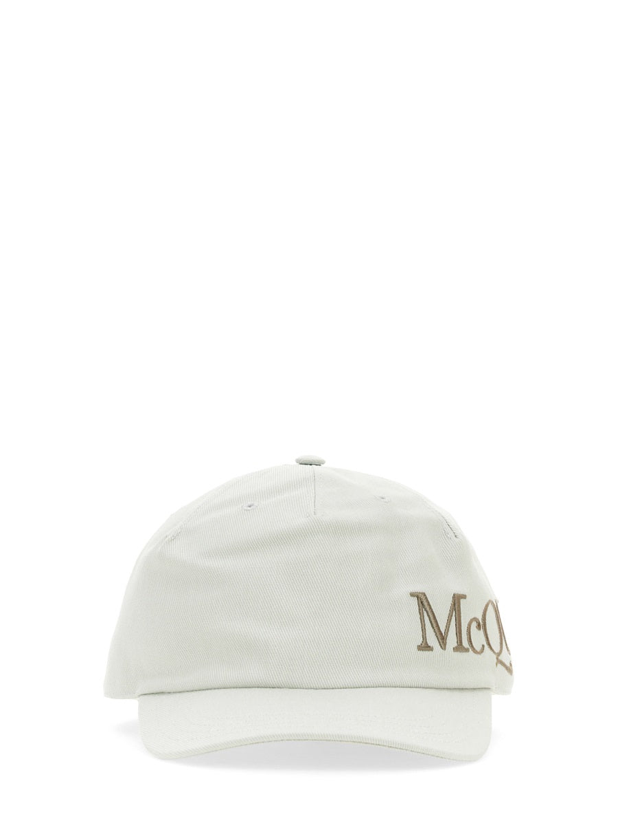 ALEXANDER MCQUEEN Classic Baseball Cap with Hard Visor