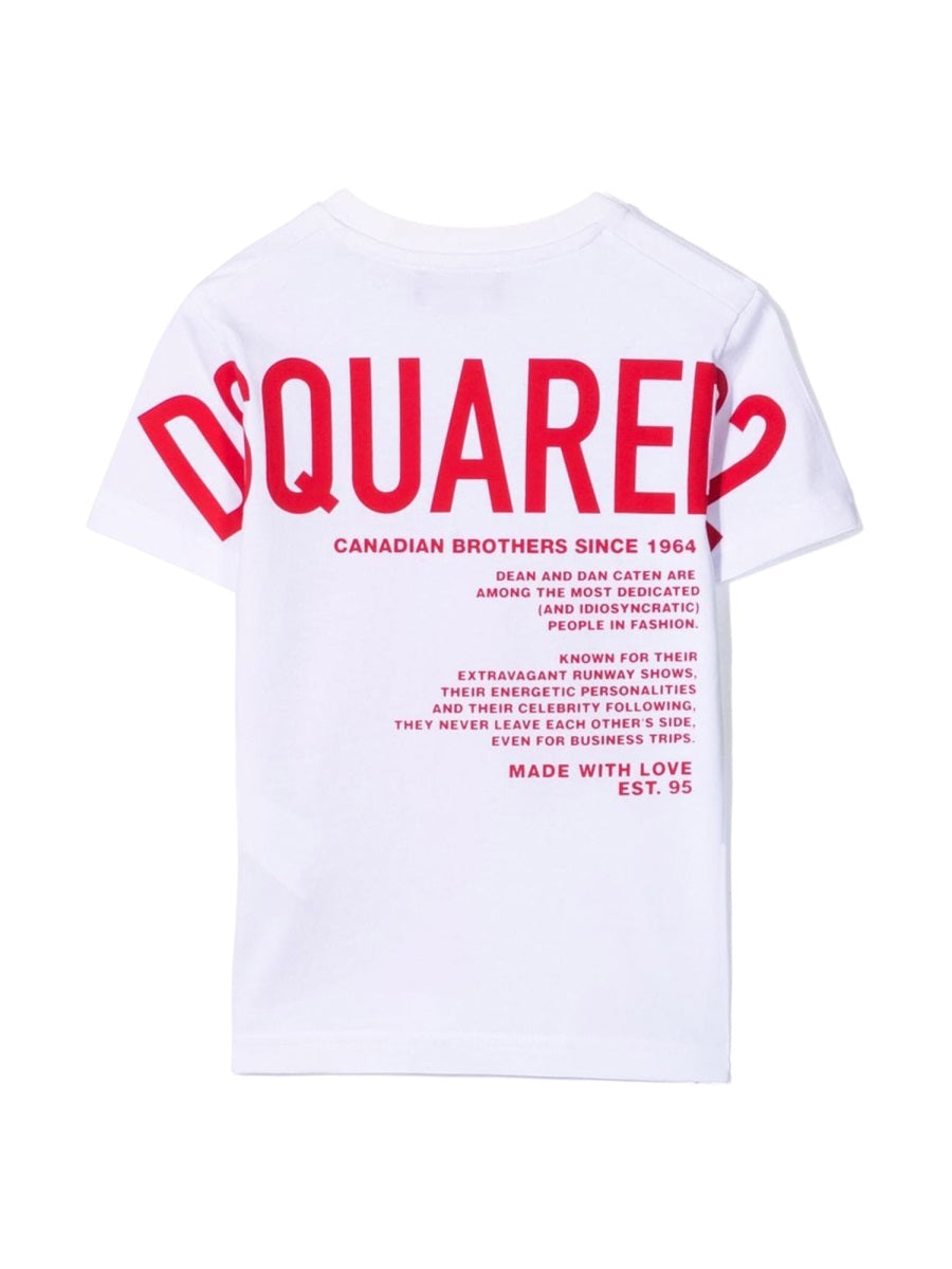 DSQUARED Relaxed Fit Unisex Kids T-Shirt