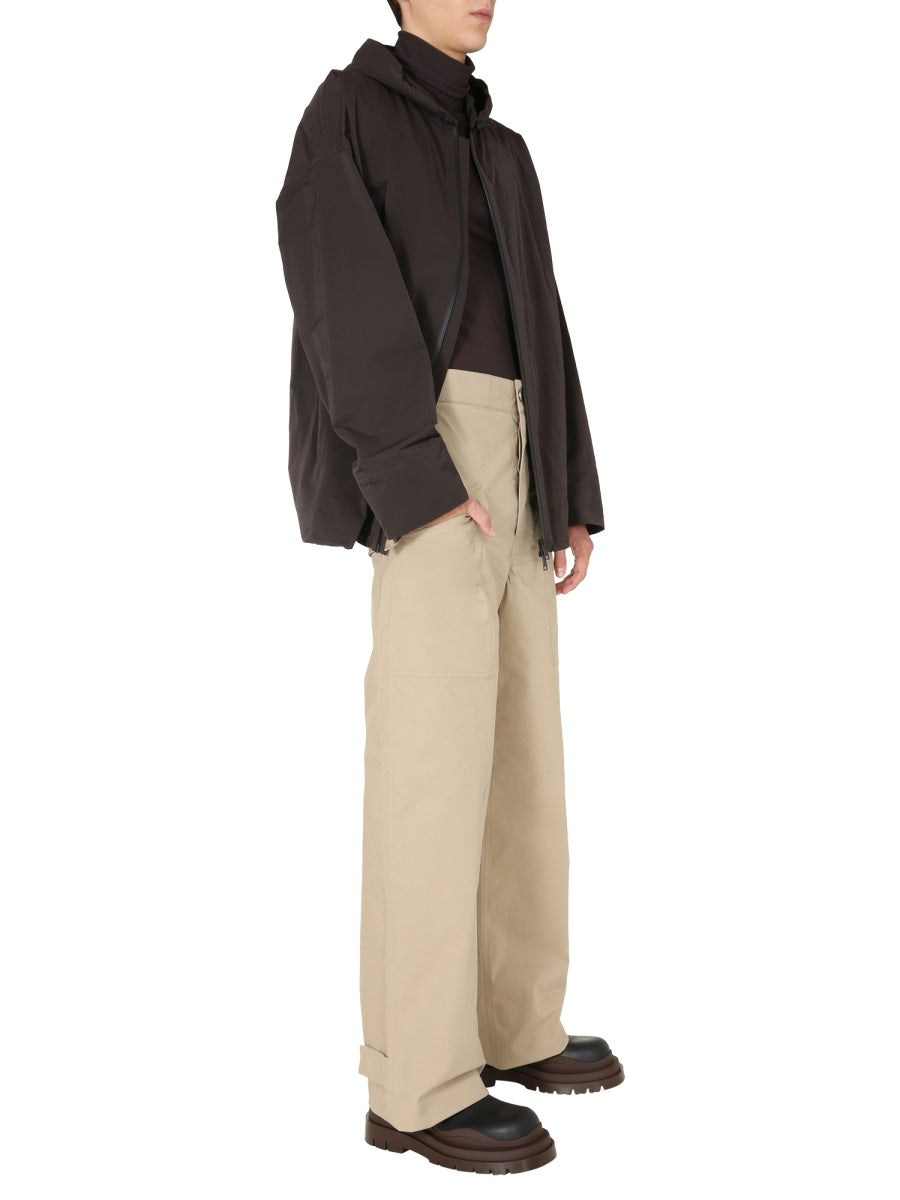 BOTTEGA VENETA Hooded Jacket with Adjustable Hood for Men