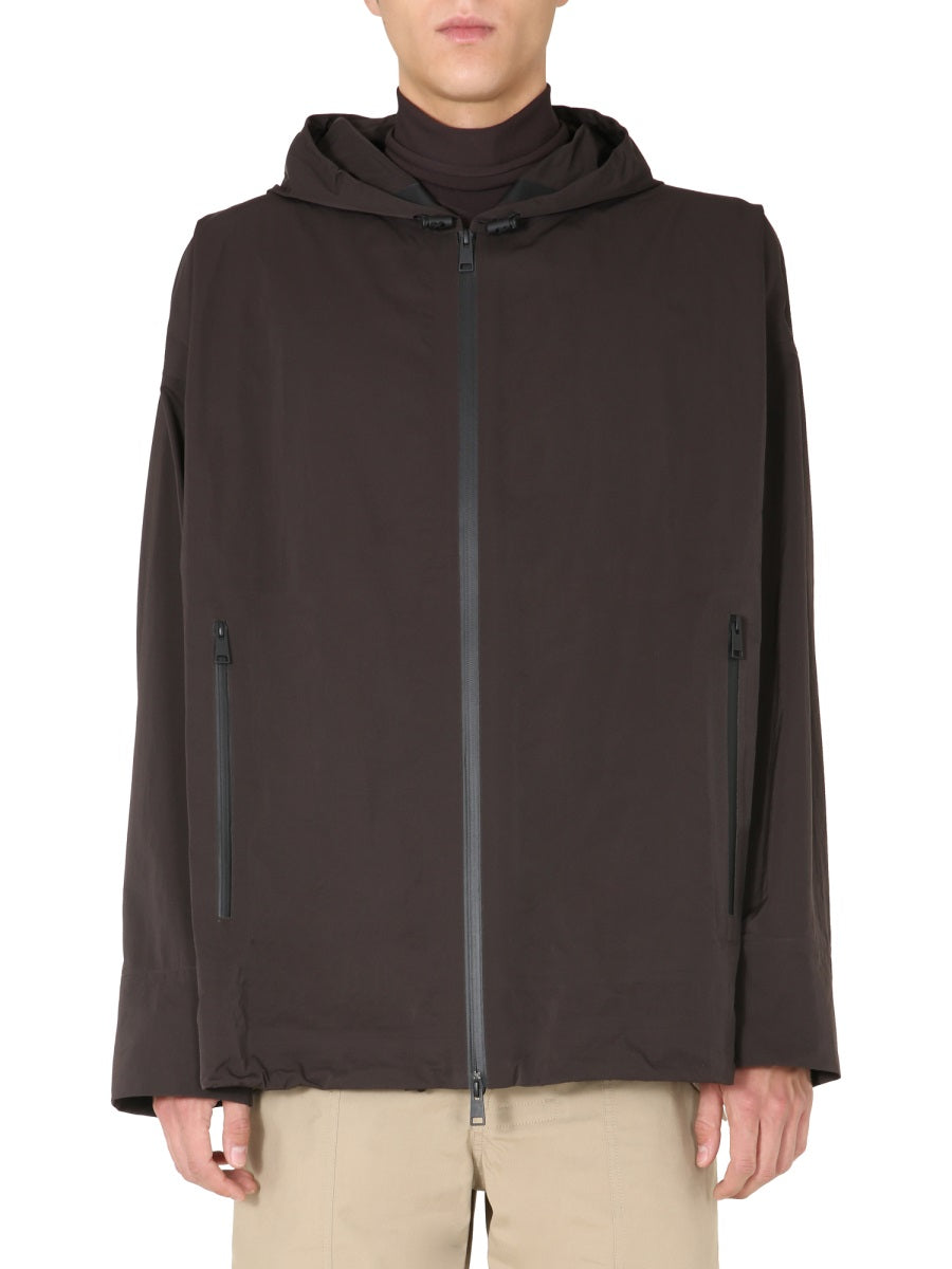 BOTTEGA VENETA Hooded Jacket with Adjustable Hood for Men
