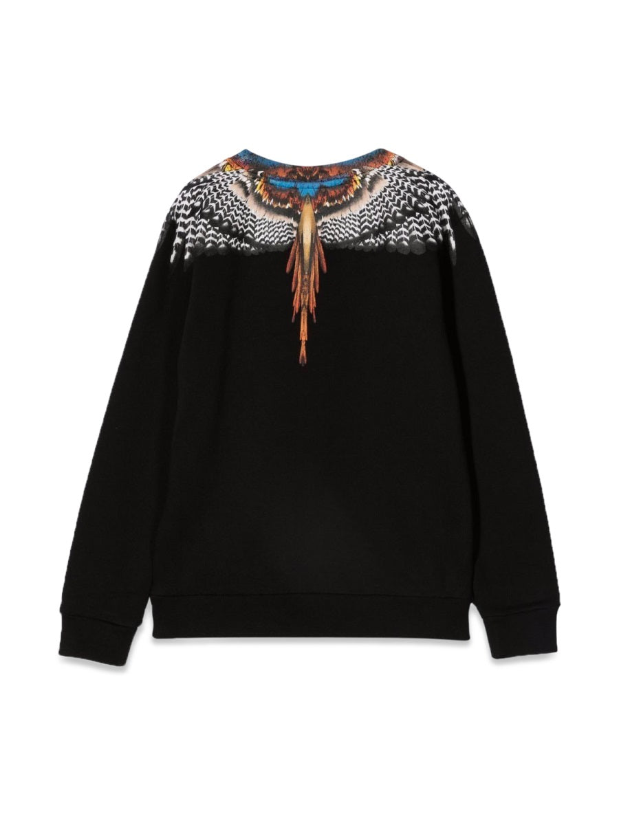 MARCELO BURLON COUNTY OF MILAN Mini Grizzly Wings Crewneck