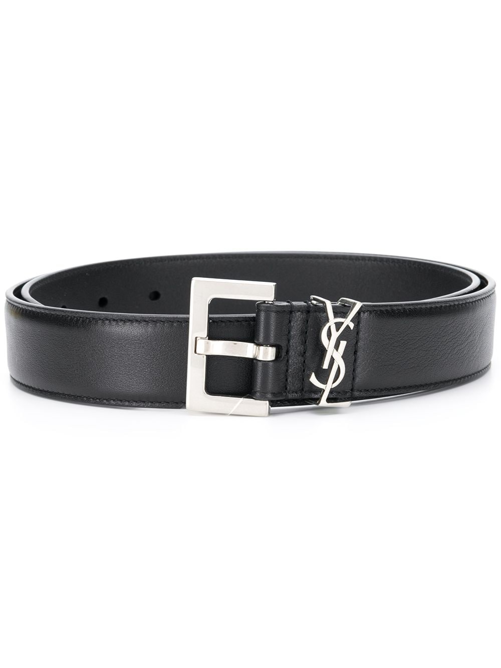 SAINT LAURENT Cassandra Leather Belt