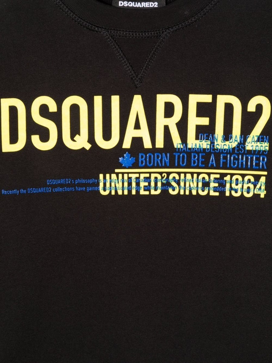 DSQUARED Relaxed Fit Kids Sweatshirt