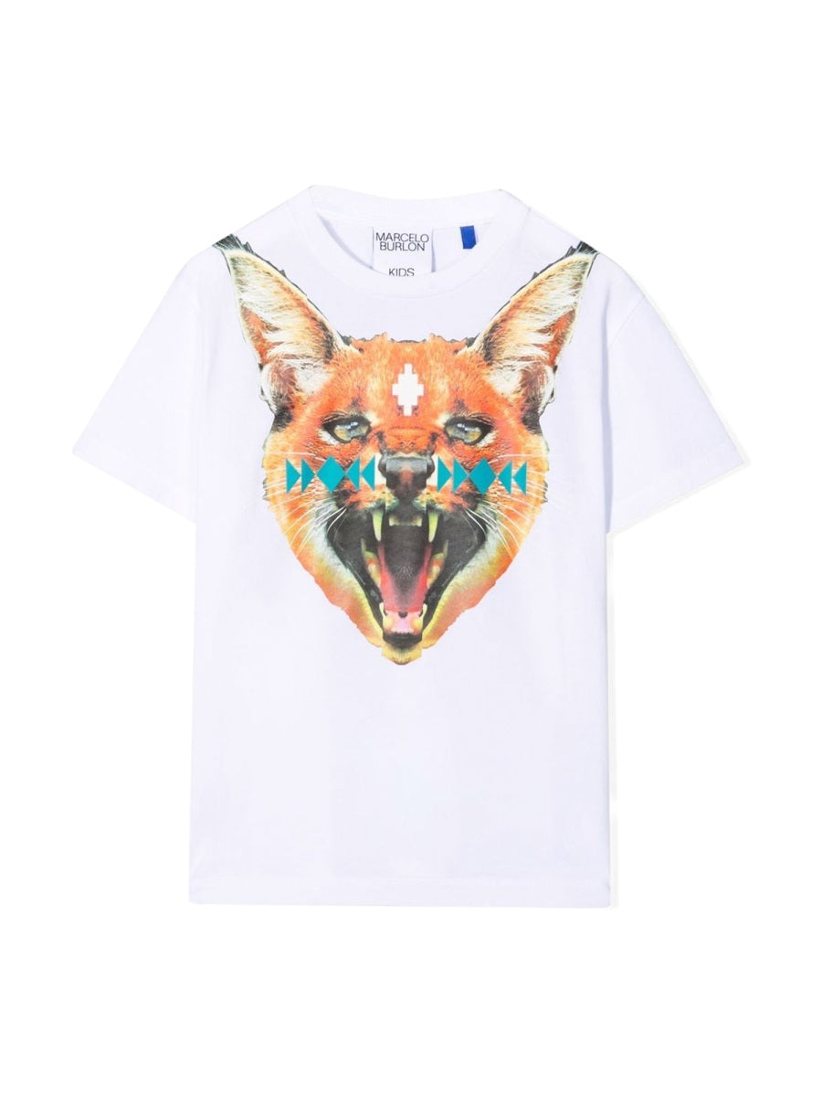 MARCELO BURLON COUNTY OF MILAN Mini Graphic T-Shirt