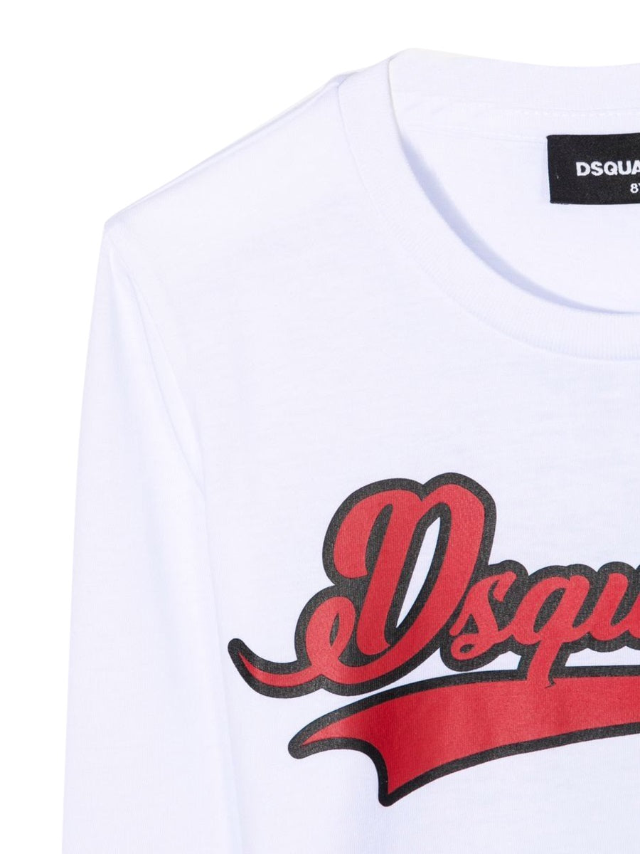 DSQUARED Mini Stylish Cotton T-Shirt for Girls