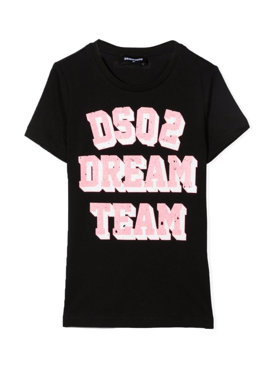 DSQUARED Trendy Girl's Tee - 100% Cotton