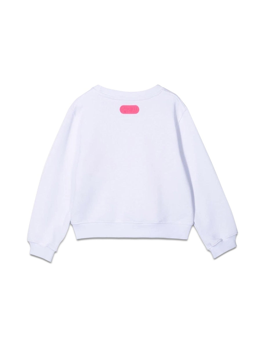 GCDS Mini Cropped Sweatshirt for Girls
