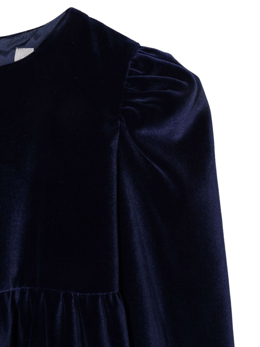 IL GUFO Long Sleeve Mini Dress for Girls