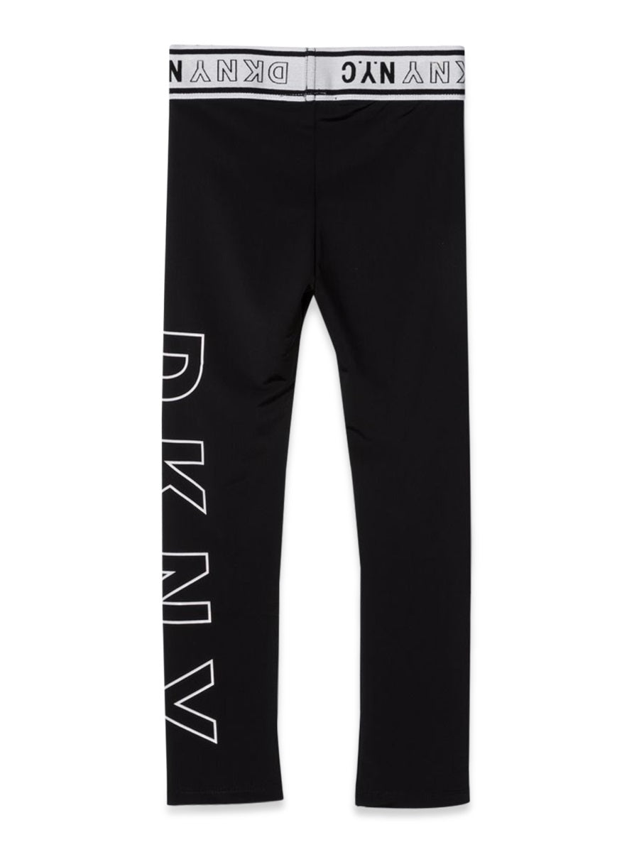 DKNY Girls' Mini Print Leggings
