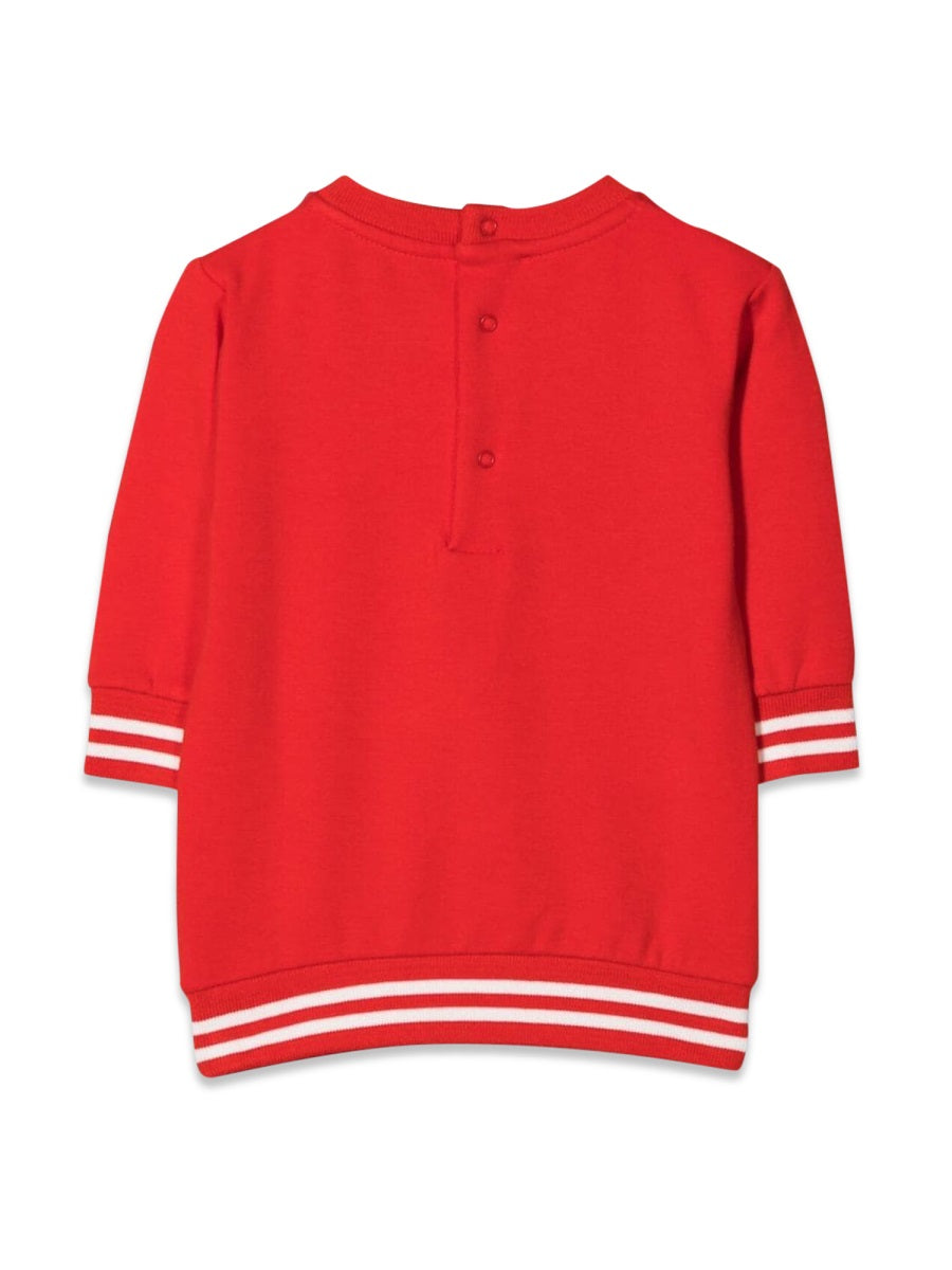 MOSCHINO Mini Cotton Teddy Suit for Girls