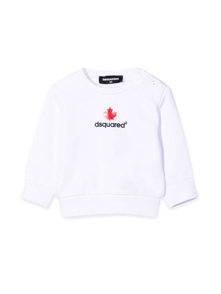 DSQUARED Unisex Mini Cotton Sweatshirt