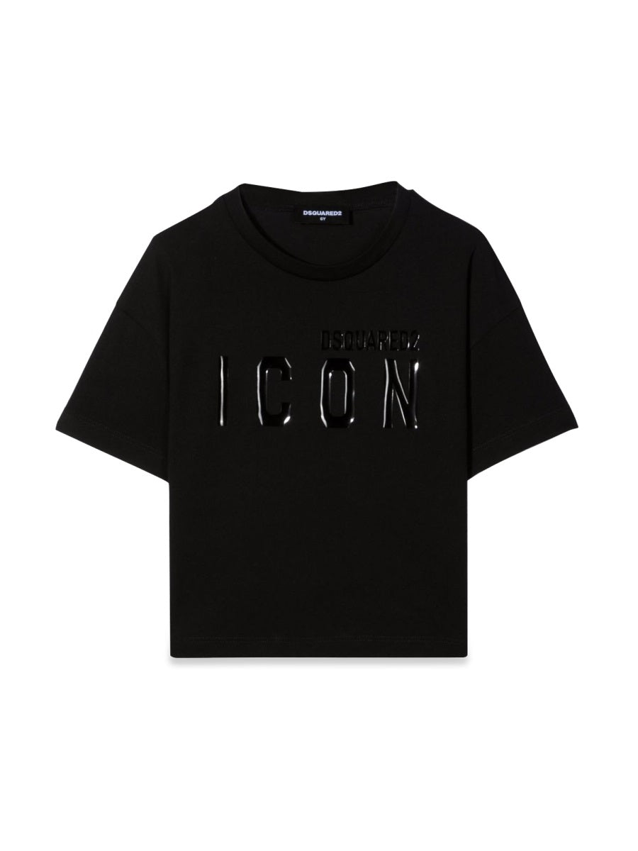 DSQUARED Iconic Cotton T-Shirt for Girls