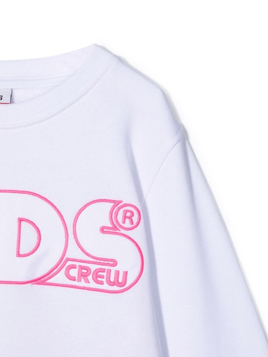 GCDS Mini Cropped Sweatshirt for Girls