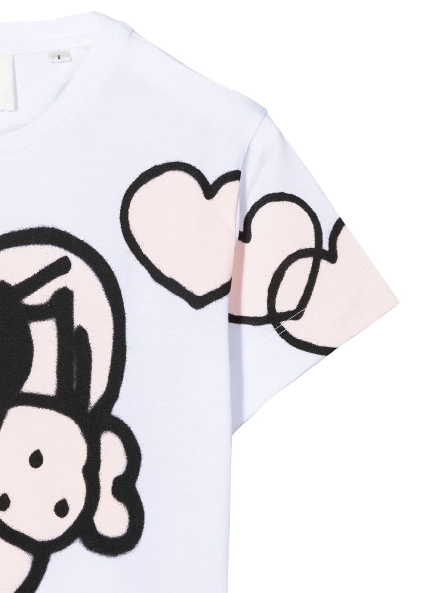 GIVENCHY Hearts Mini T-Shirt for Girls