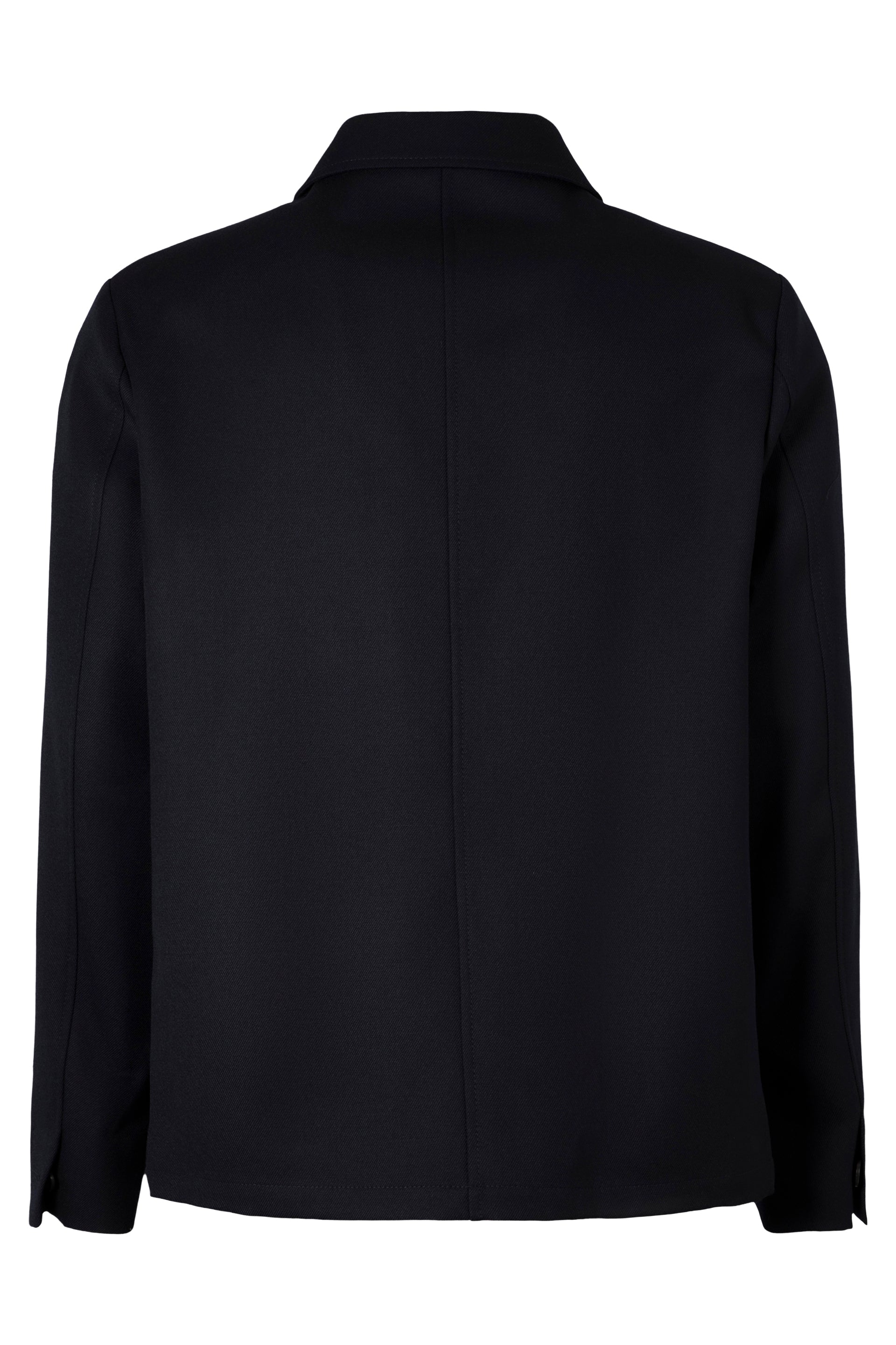 SLOWEAR Men's Virgin Wool Overshirt with Multiple Pockets