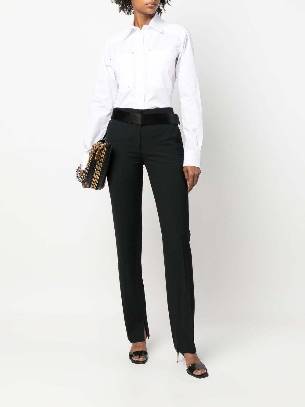 STELLA MCCARTNEY Chic Mini Twill Trousers for Women