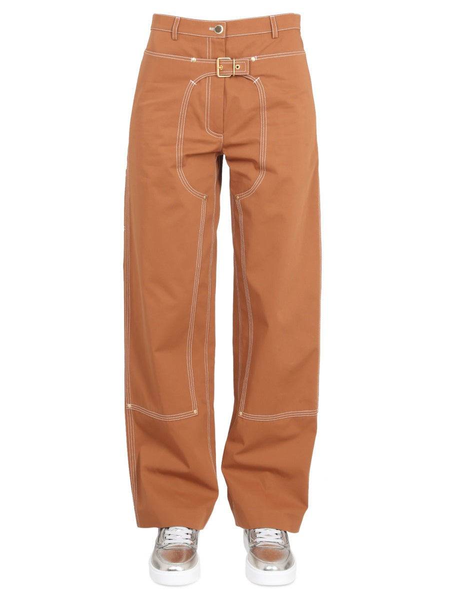 STELLA MCCARTNEY Chic Buckle Detail Pants for Women