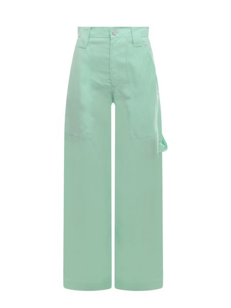STELLA MCCARTNEY Wide-Leg Twill Pants for Women