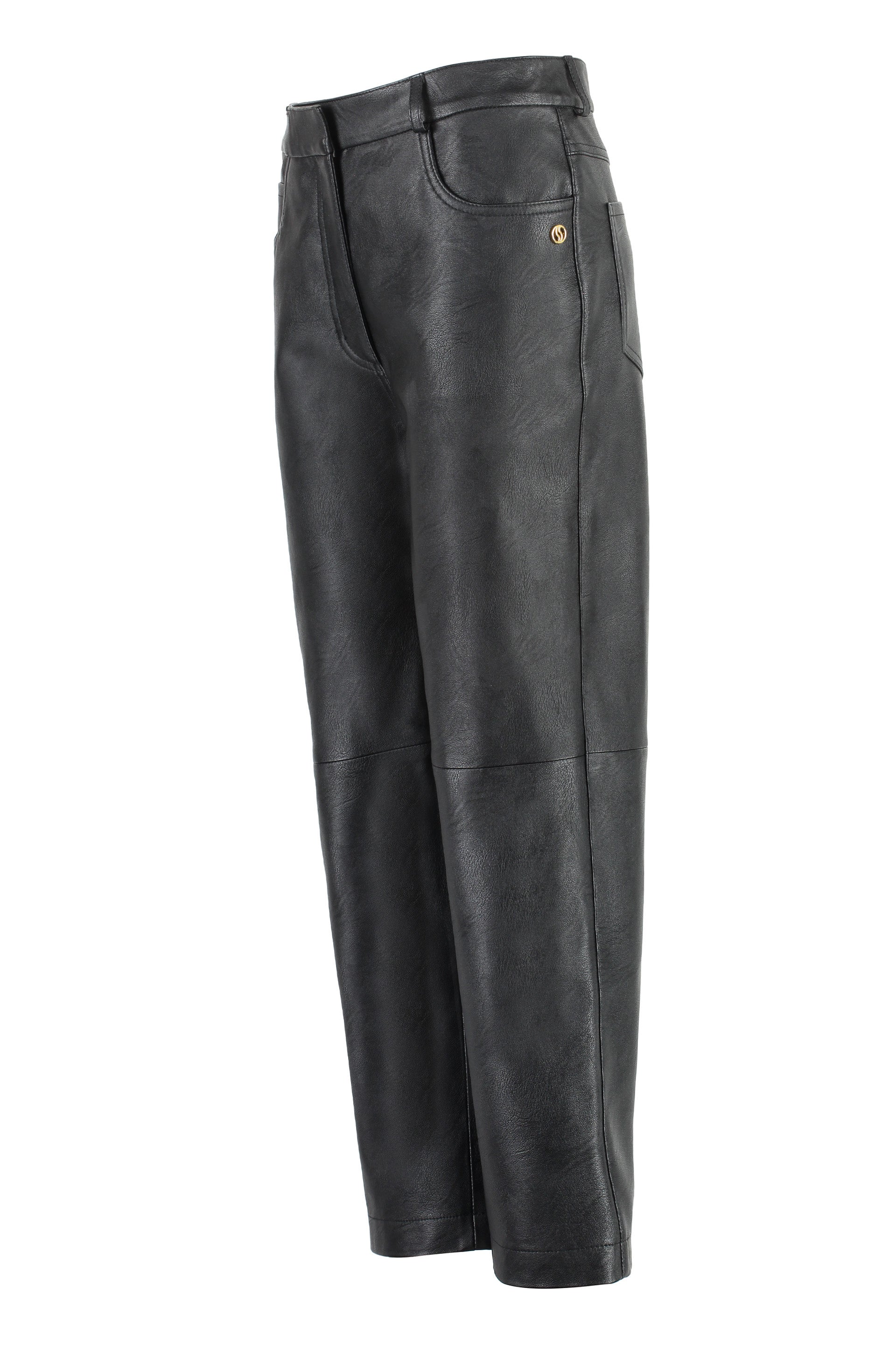STELLA MCCARTNEY Women's Alter Mat Faux Leather Trousers - FW23