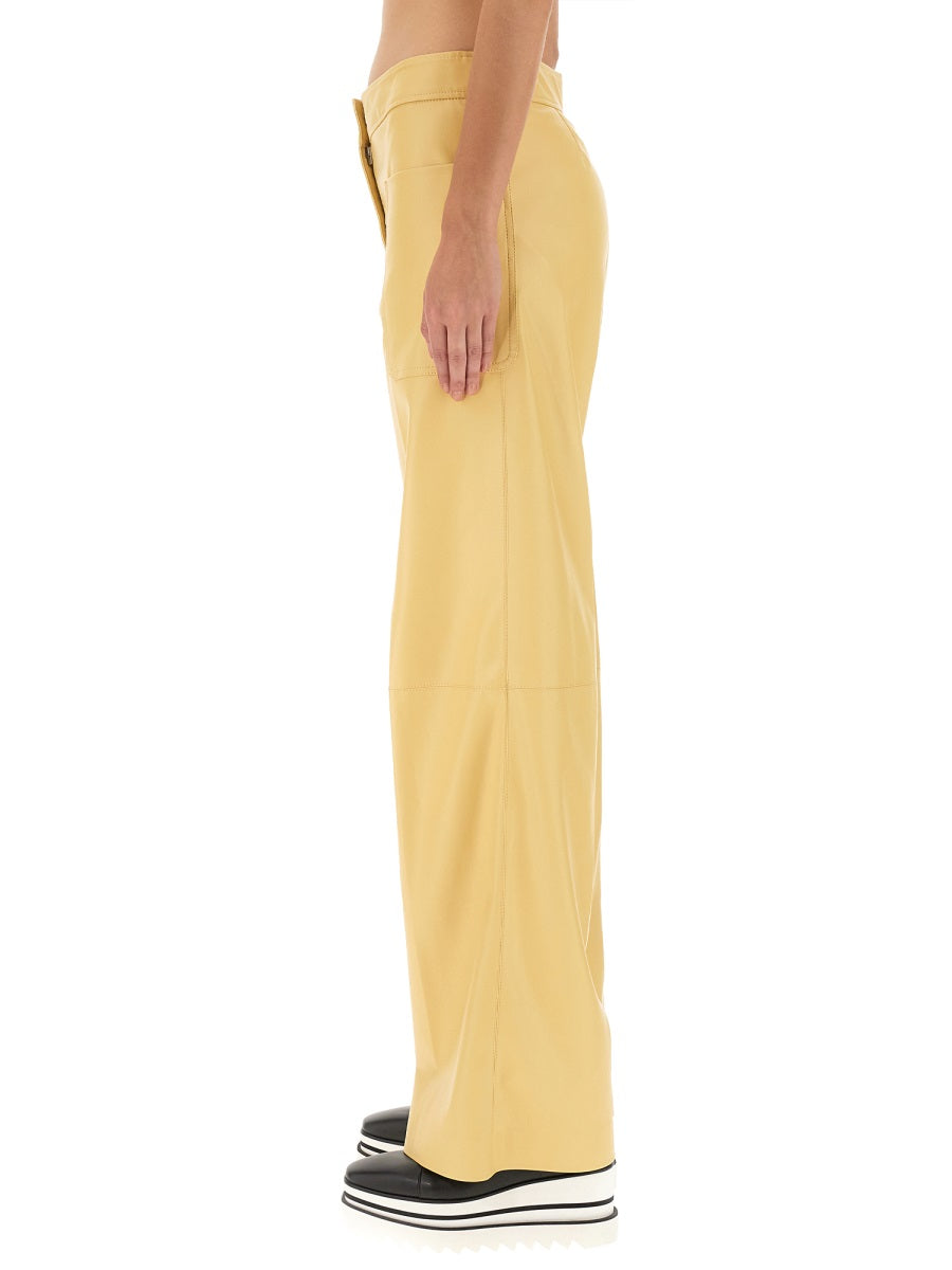 STELLA MCCARTNEY Elevated Women's Pants with Concealed Fastening