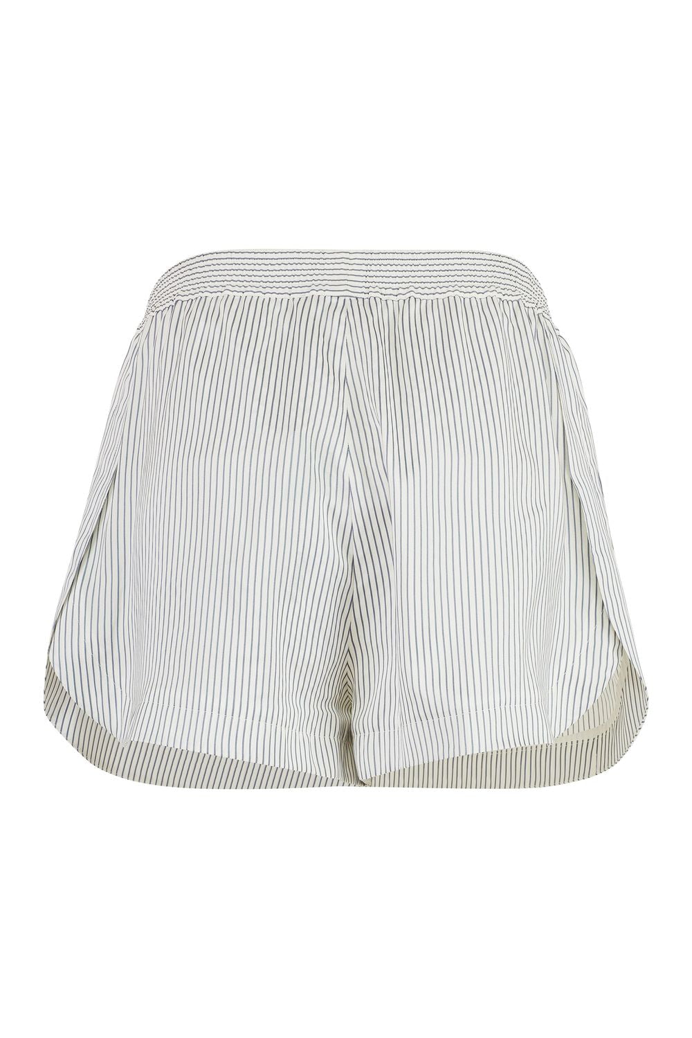 STELLA MCCARTNEY Embroidered Silk Striped Shorts for Women