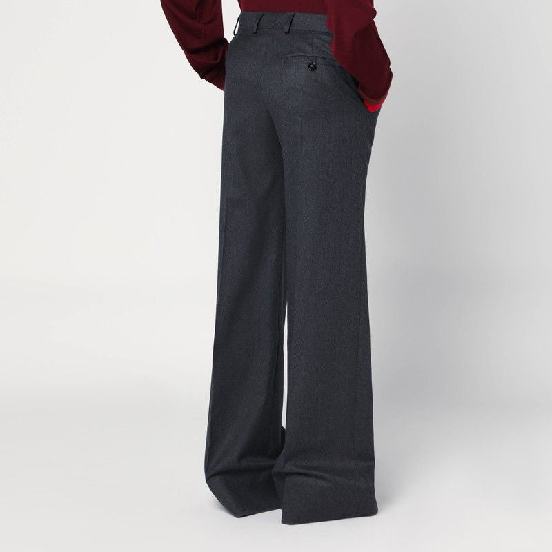 STELLA MCCARTNEY Wool Flared Trousers