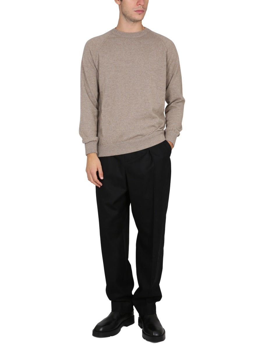 DRUMOHR Classic Ribbed Choker Sweater for Men