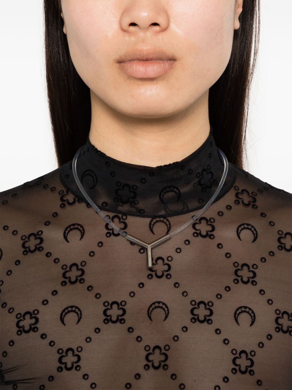 Y/PROJECT Transparent Statement Necklace