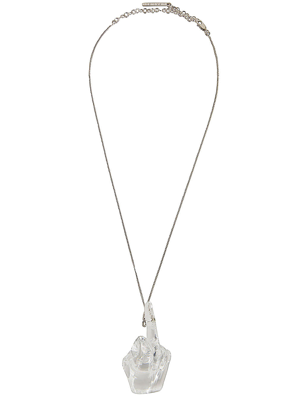 Y/PROJECT Mini Pendant Necklace with Bold Statement