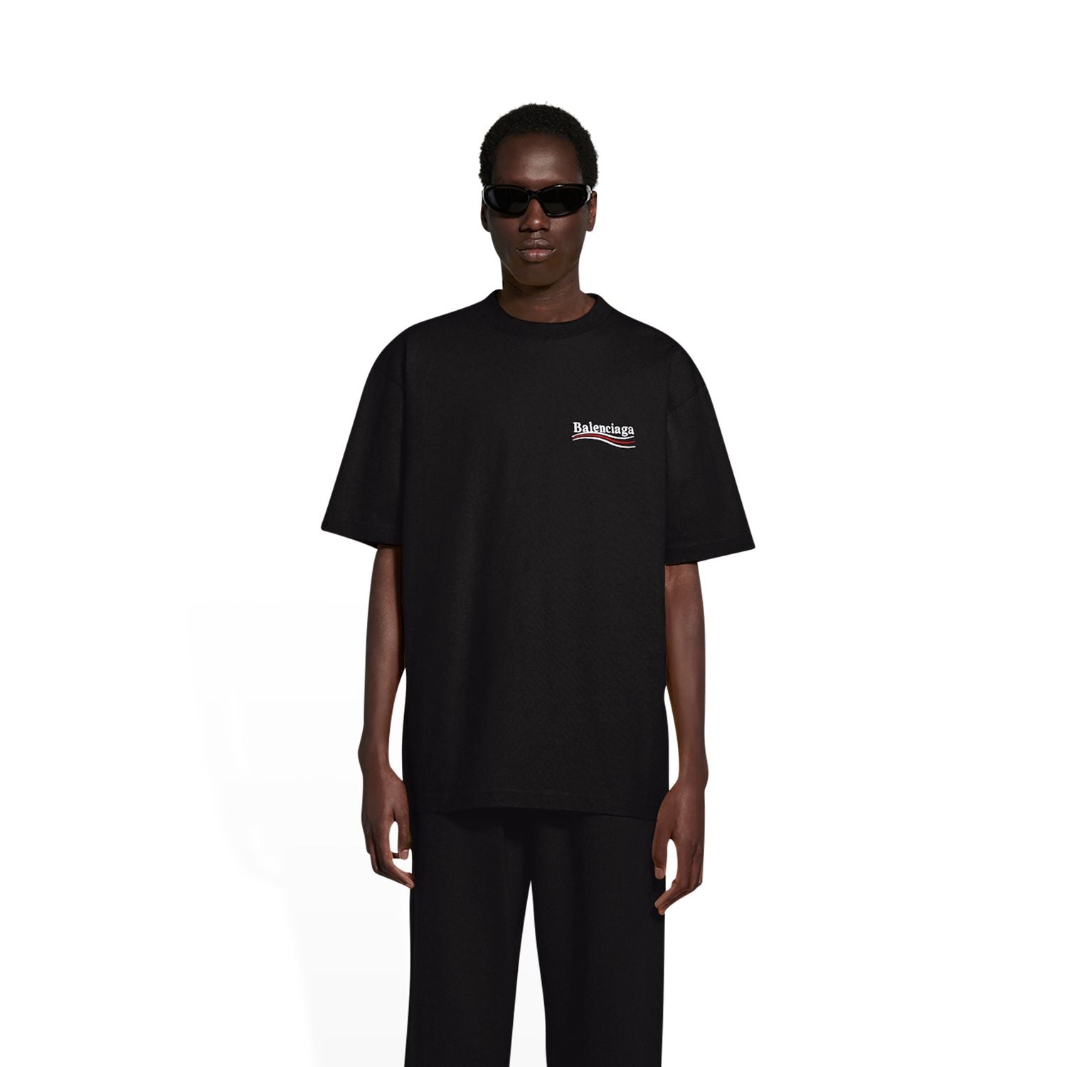 BALENCIAGA Oversized Political Campaign T-Shirt