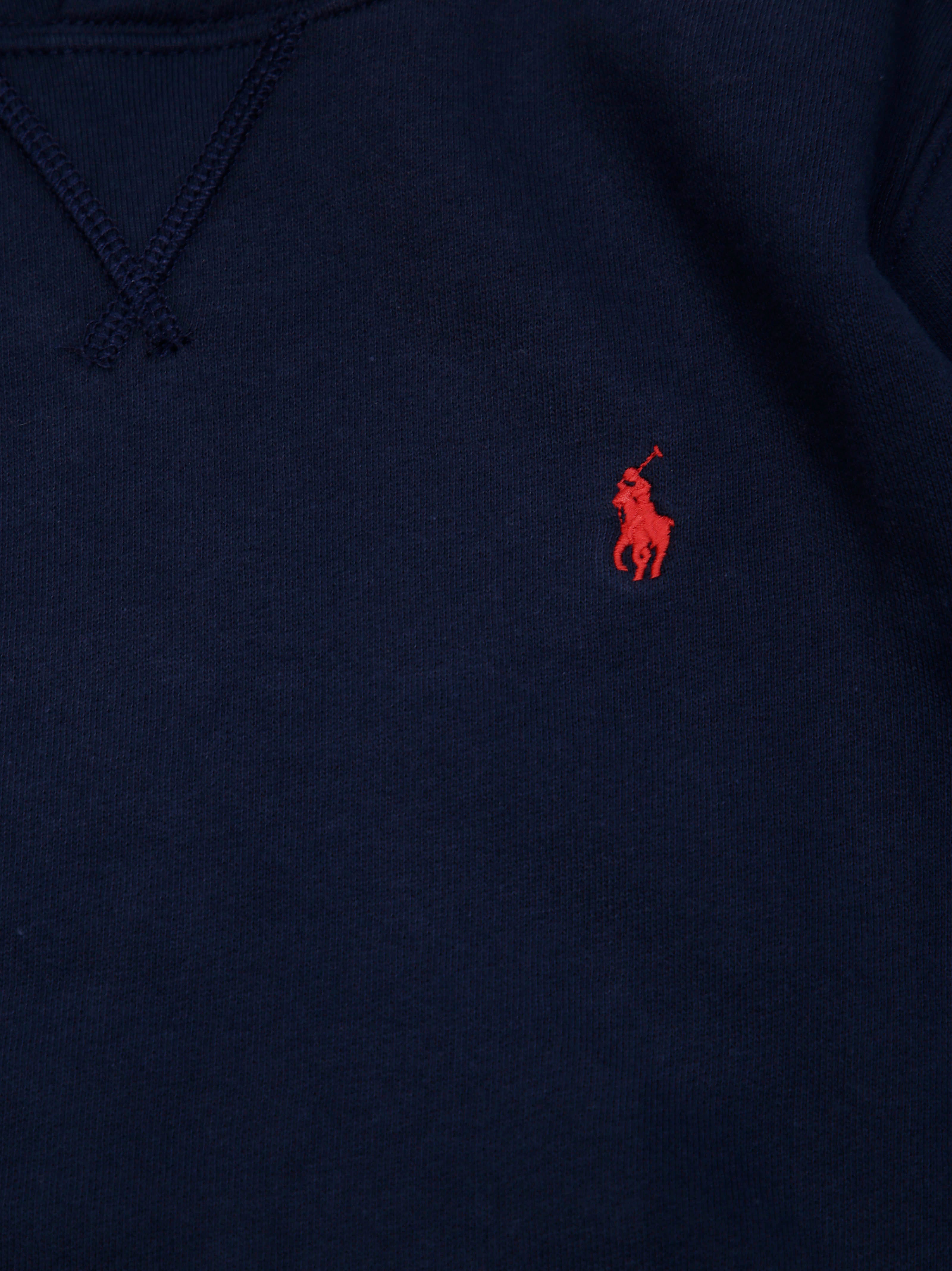 POLO RALPH LAUREN Classic Hoodie with Front Pockets for Kids