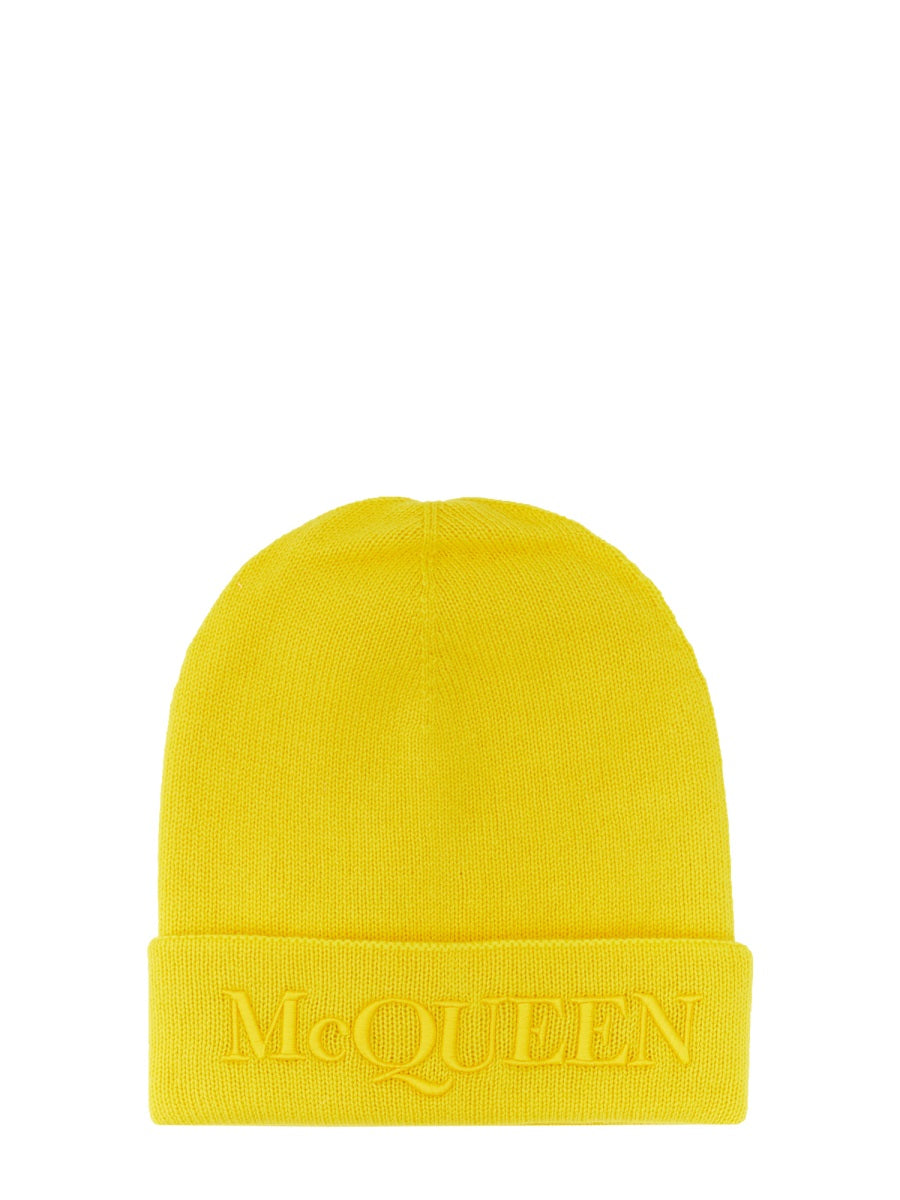 ALEXANDER McQUEEN High Lapel Logo Hat for Men