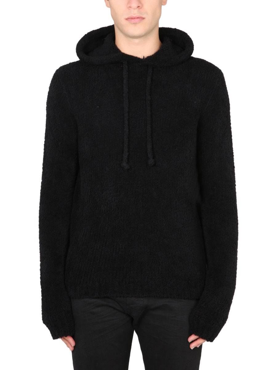 TEN C Mini Hoodie with Drawstring for Men