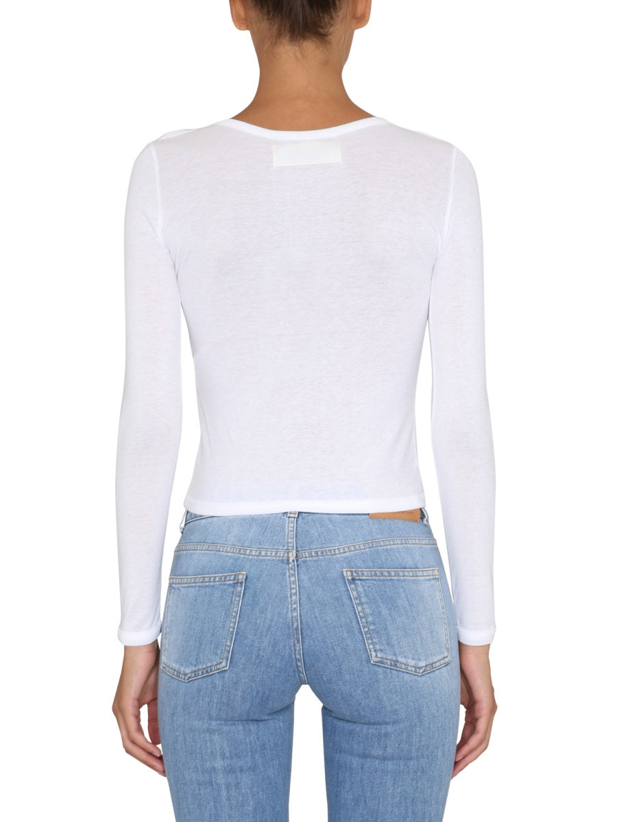 STELLA McCARTNEY Elegant Cut-Out Detail Women's Top