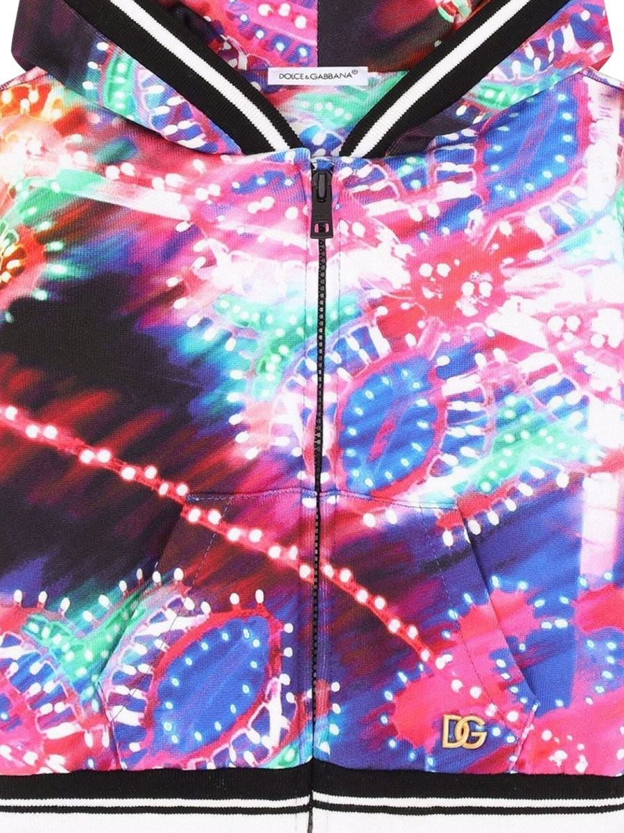 DOLCE & GABBANA Mini Zipper Hoodie for Boys