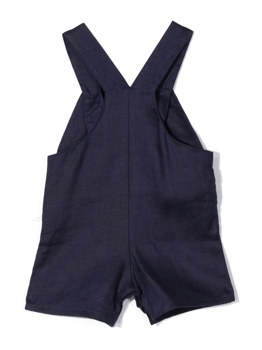 TARTINE ET CHOCOLAT Mini Linen Jumpsuit for Baby Boys