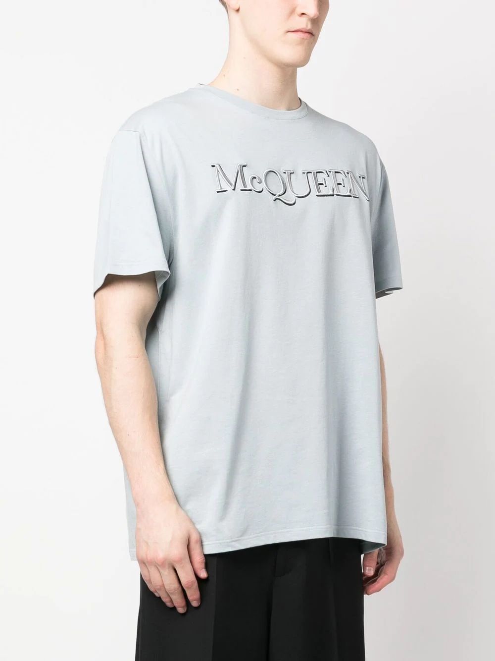 ALEXANDER MCQUEEN Logo Cotton T-Shirt for Men