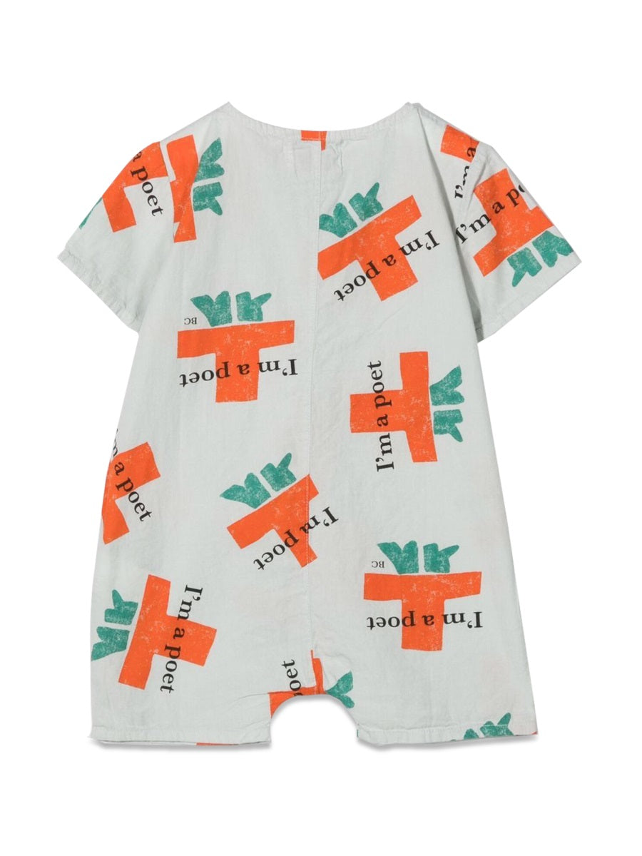 BOBO CHOSES Mini Poet All Over Woven Playsuit