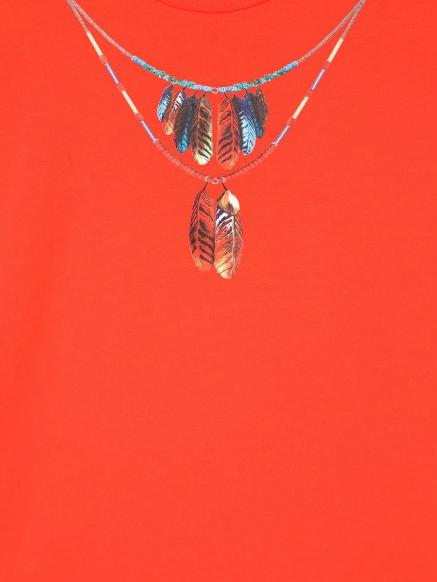 MARCELO BURLON COUNTY OF MILAN Mini Feather Fringe Dress