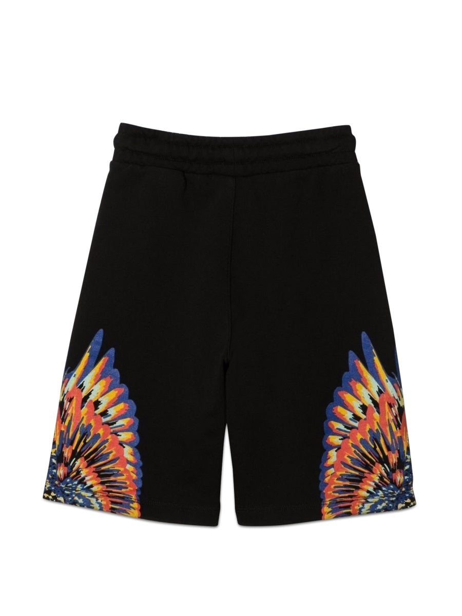 MARCELO BURLON COUNTY OF MILAN Mini Wings Sweatshorts
