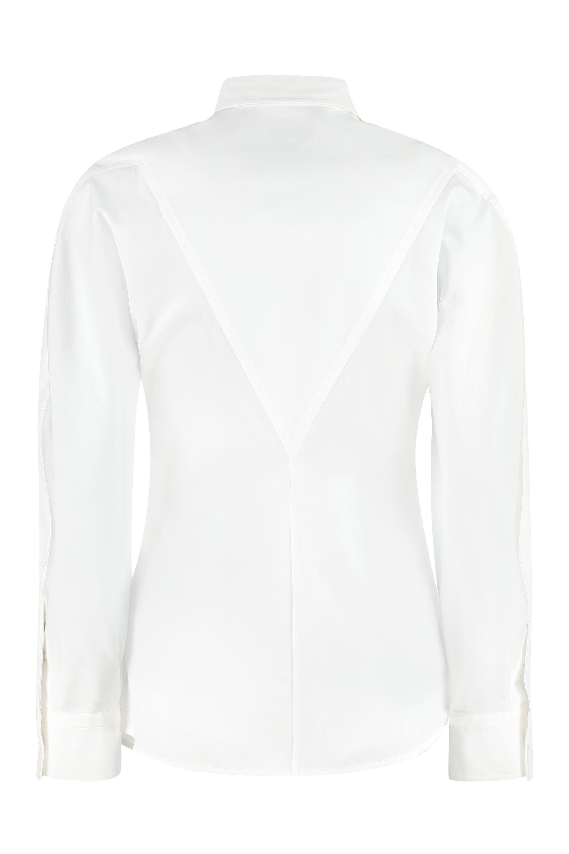 BOTTEGA VENETA Classic Italian Collar Cotton Shirt