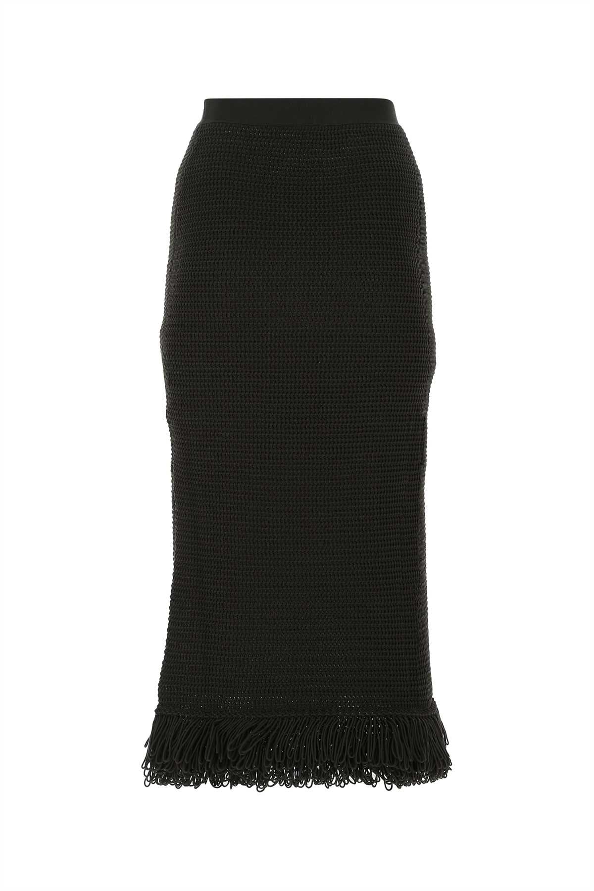 BOTTEGA VENETA Cotton Mini Skirt for Women - SS21 Collection