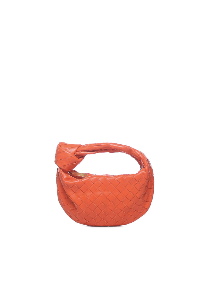 BOTTEGA VENETA Mini Leather Handbag with Intrecciato Motif - Perfect for SS25