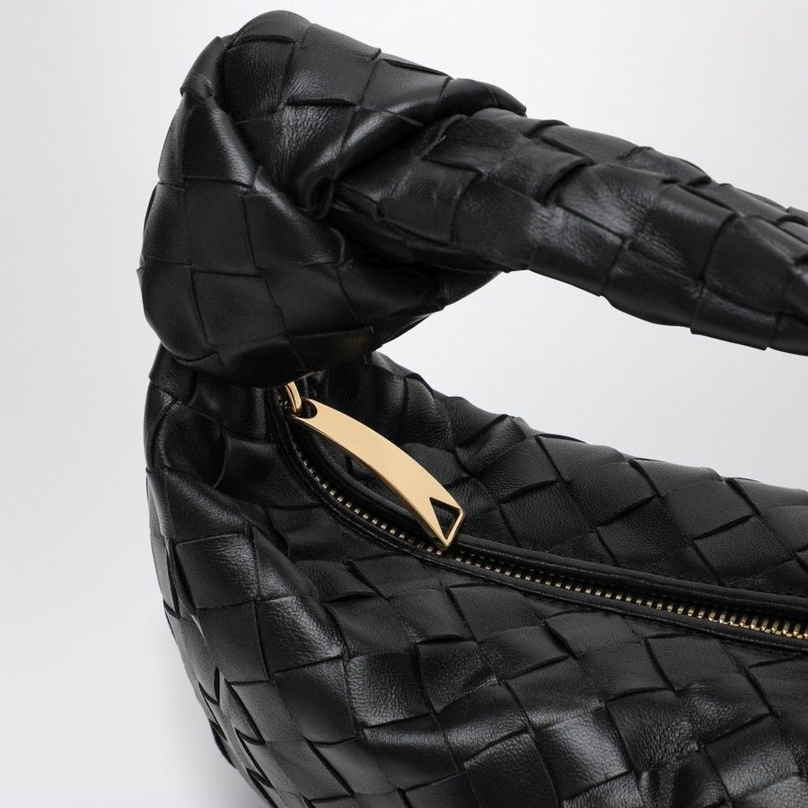 BOTTEGA VENETA Mini Leather Handbag with Intrecciato Motif - FW25