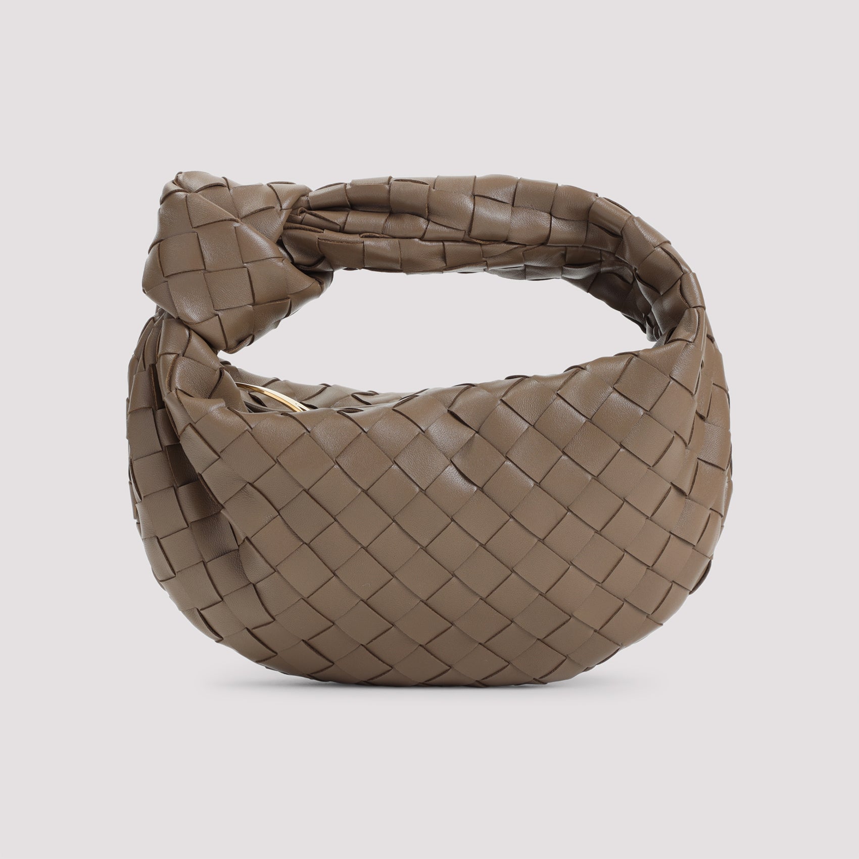 BOTTEGA VENETA Mini Leather Handbag with Decorative Knot