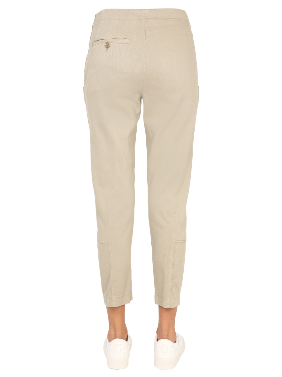 ASPESI Women's Mini Trousers with Button and Zipper Closure