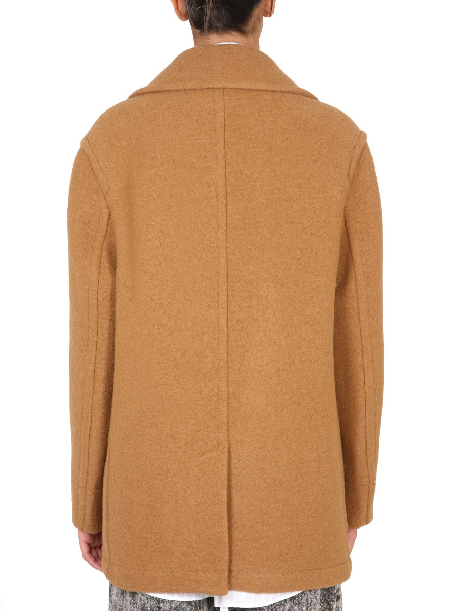 MARNI Double-Breasted Jacket with Mirror Lapels