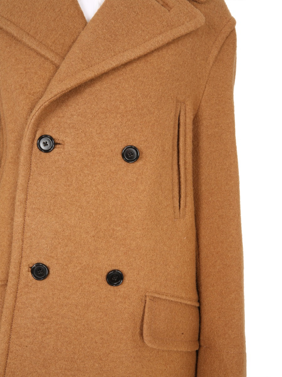 MARNI Double-Breasted Jacket with Mirror Lapels