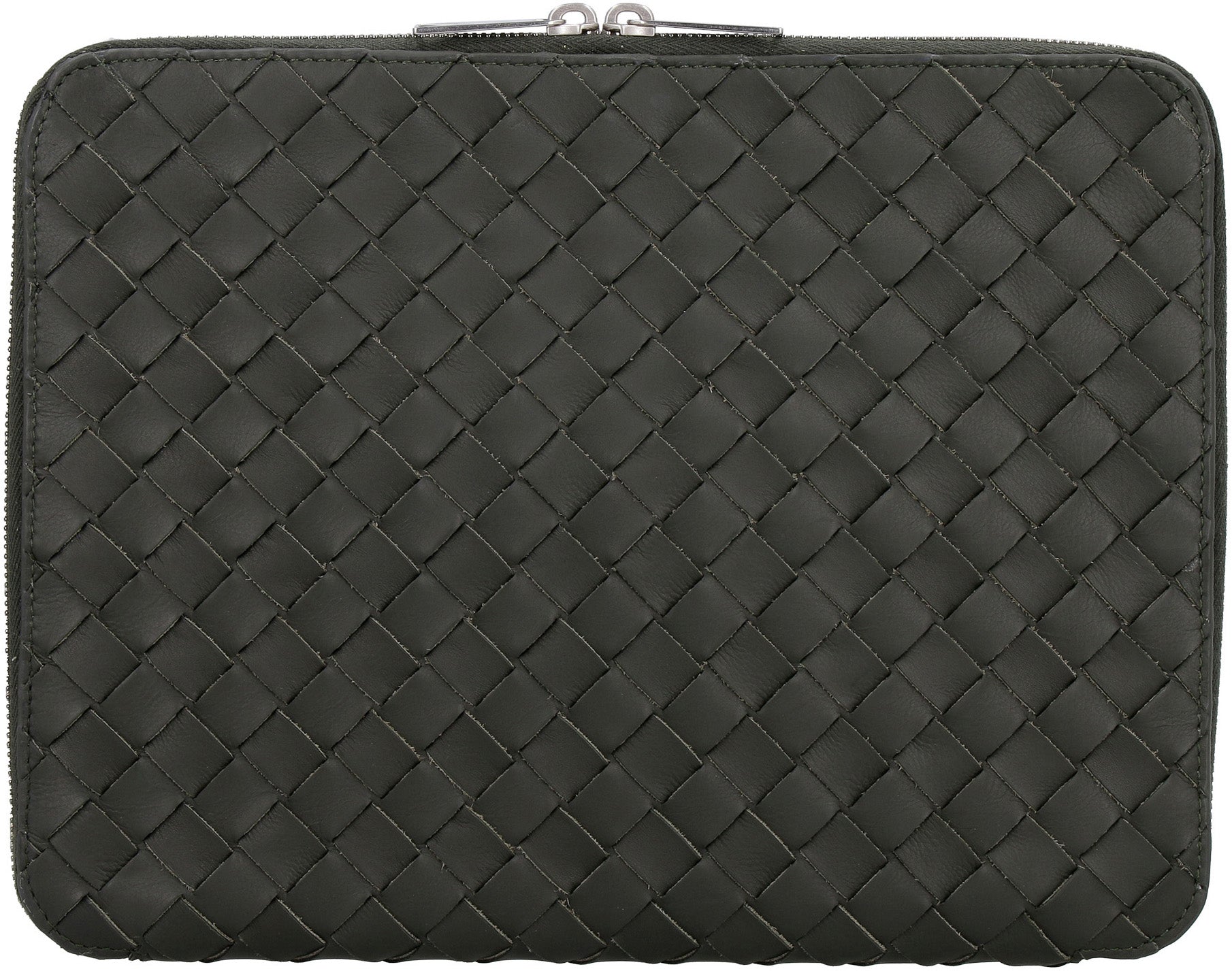 BOTTEGA VENETA Intrecciato Hydrology Document Case Pouch Handbag - 25 cm x 18 cm